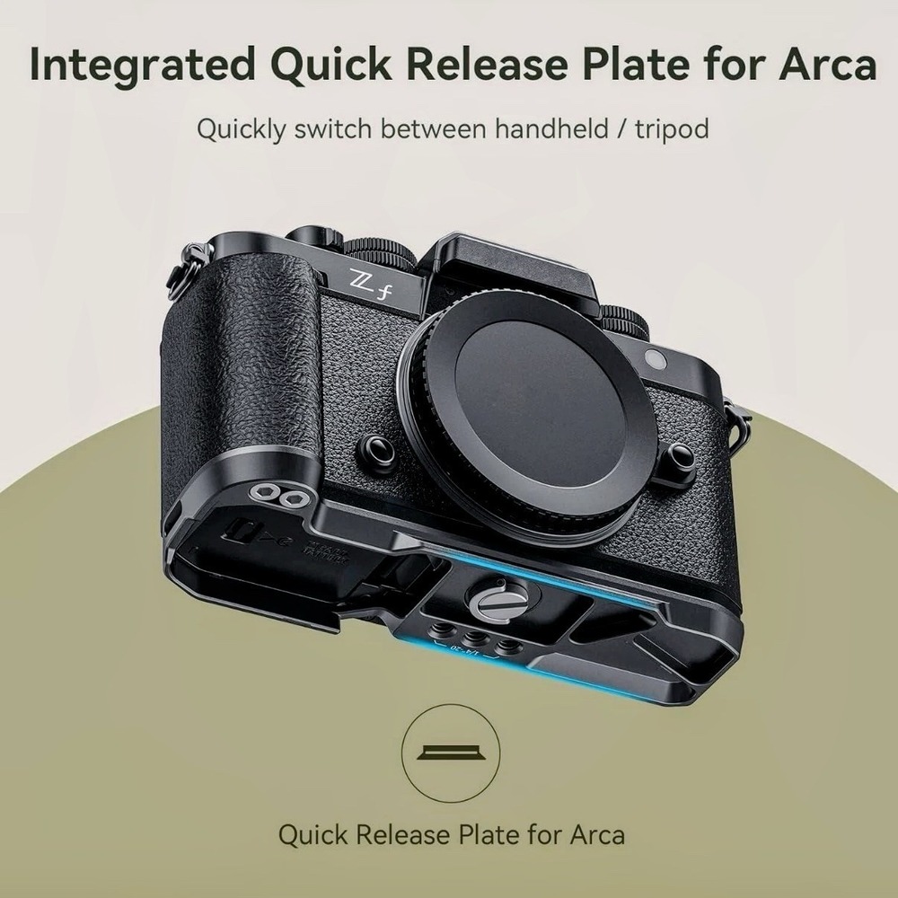 SmallRig 4262 L-Shape Handle Grip for Nikon Z f Camera Arca Quick Release New - Picture 5 of 7